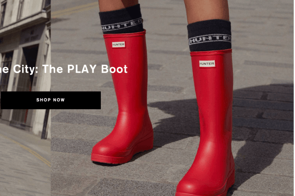 Hunter 雨靴秋冬外套低至5折