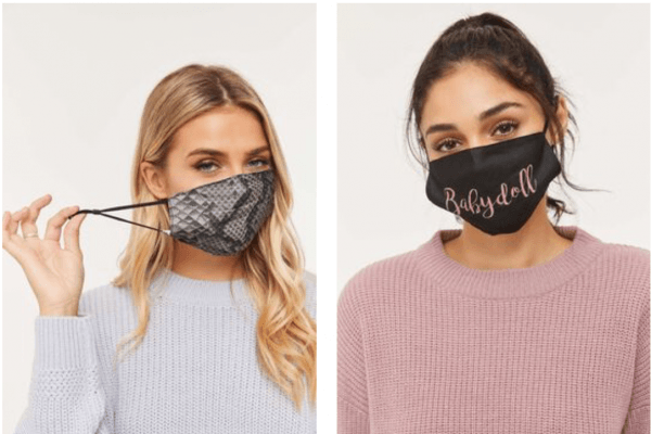 Ardene 三个口罩只要十元