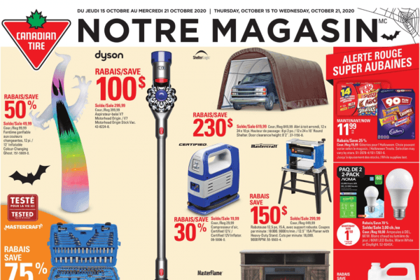 Canadian Tire 本周特价