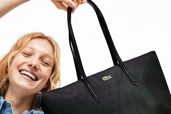 Lacoste低至5折 好价收经典tote包