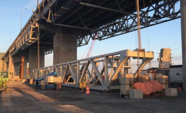 Champlain旧桥拆除工程分三阶段