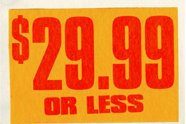 Urban Outfitters折扣区全场29.99元或以下