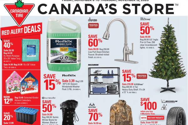 Canadian Tire 本周特价