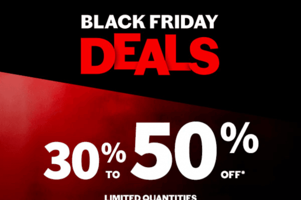 Sports Experts黒五特价