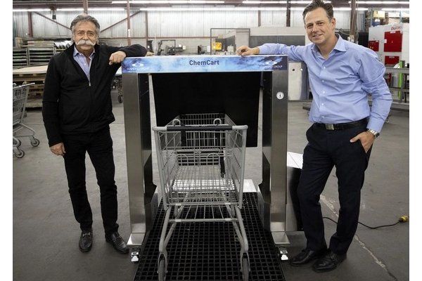 蒙特利尔一公司开发消毒系统为超市手推车消毒