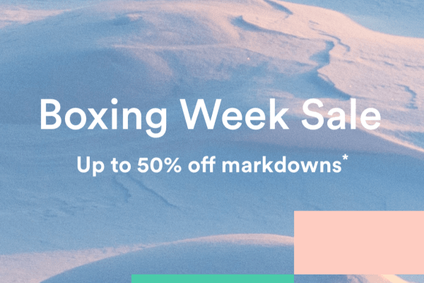 Frank And Oak boxing week折扣已开始