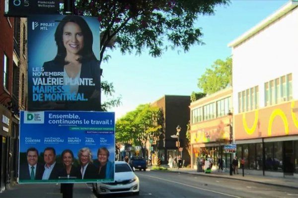 蒙特利尔市政选举投票将有四天时间