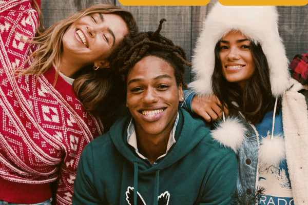 American Eagle买四件打7折