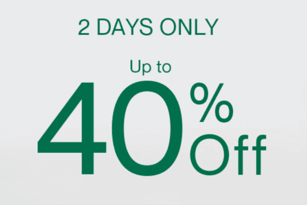 The Bay两日特价 Calvin Klein低至6折