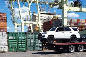 2021年在蒙特利尔港查获的被盗汽车数量创历史纪录