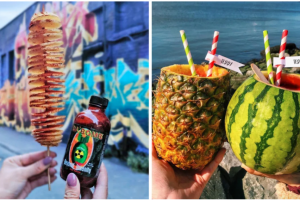 蒙特利尔老港街头美食节