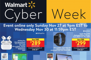 沃尔玛超市Cyber Week特价