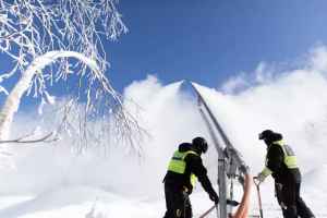 魁省滑雪场人工造雪的秘密
