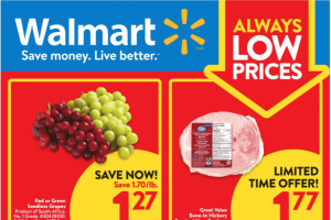 沃尔玛超市本周特价