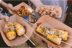 蒙特利尔老港街头美食节