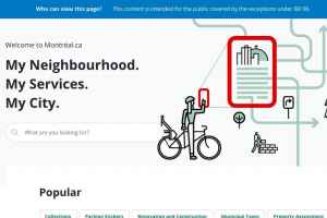 魁省政府网站要求公民声明有权访问英文内容