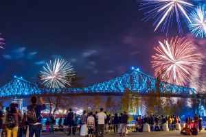 蒙特利尔烟火节即将开始   老港沙滩独特视角观看表演