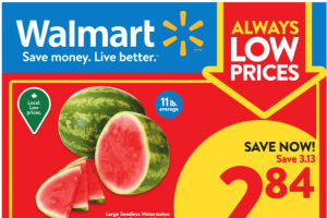 沃尔玛超市本周特价