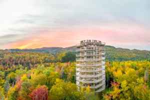 Laurentides山区最美的360度观景点