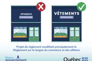 魁北克收紧对商业户外标识及货品标签法语要求