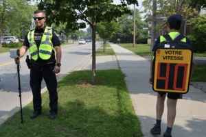 蒙特利尔警方每天开出超过300张交通罚单