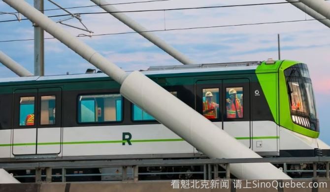 今早蒙特利尔轻轨又出问题