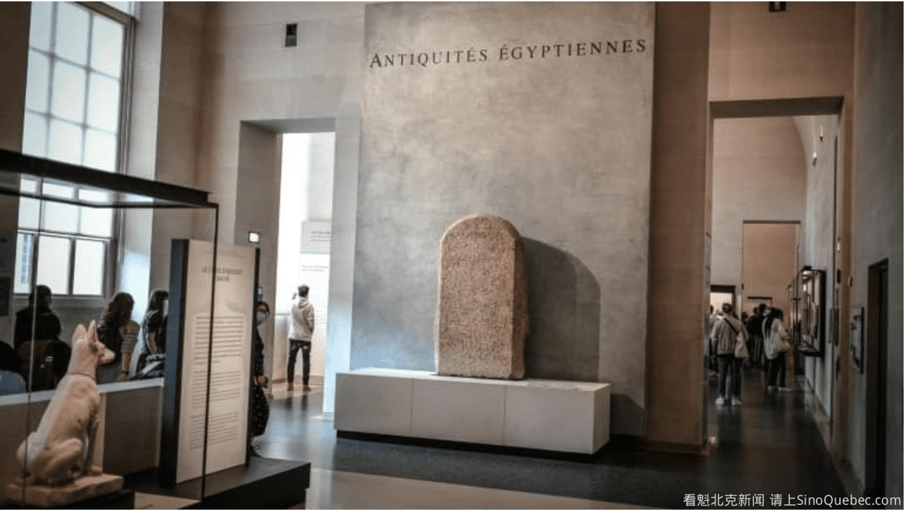 卢浮宫埃及古物图书馆发生严重漏水 多部古籍受损