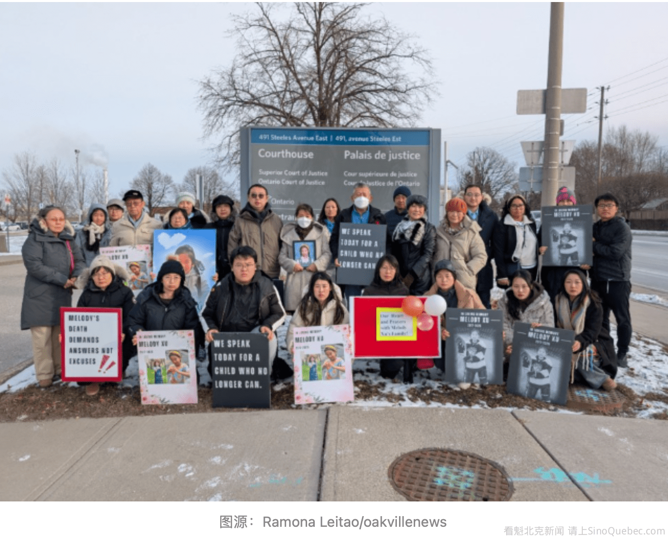 8岁华裔女孩遭印度司机撞死案开庭! 大批华人挤满现场声援