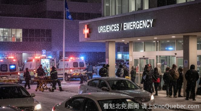 急诊爆表！魁省遭遇病毒“风暴” 感染曲线几乎垂直