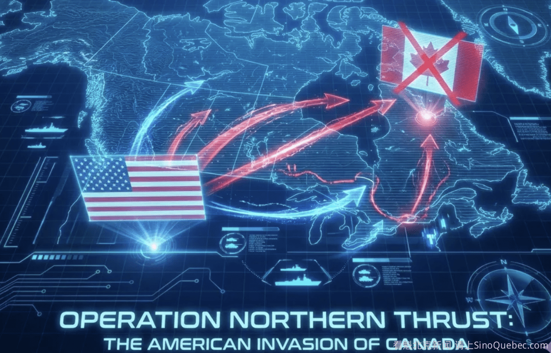 加拿大兵推美国入侵：7天内沦陷 靠一招能拖延