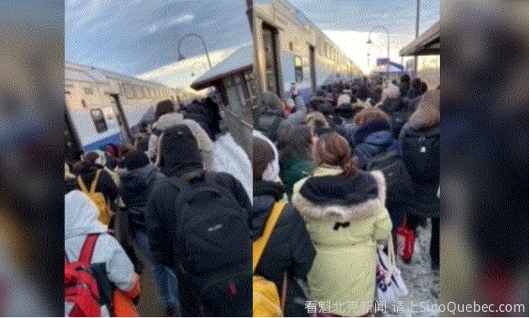 今早蒙特利尔通勤列车4人打架被捕