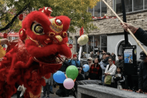 蒙特利尔农历新年期间的庆祝活动