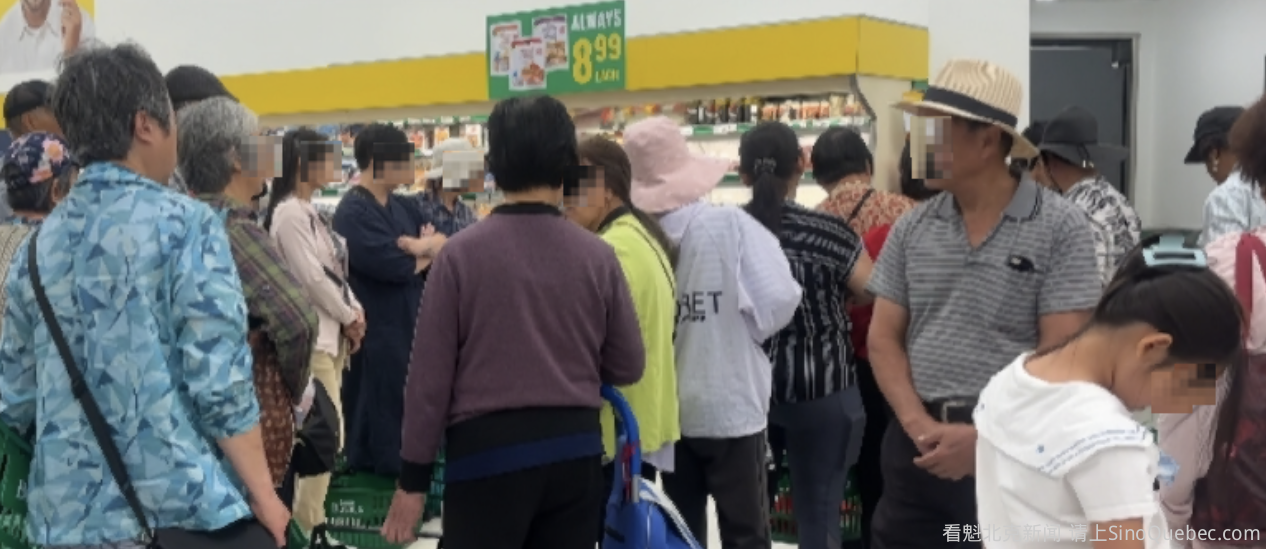 超市"白菜价"引疯抢, 现场狼藉一片! 华人又被骂惨了