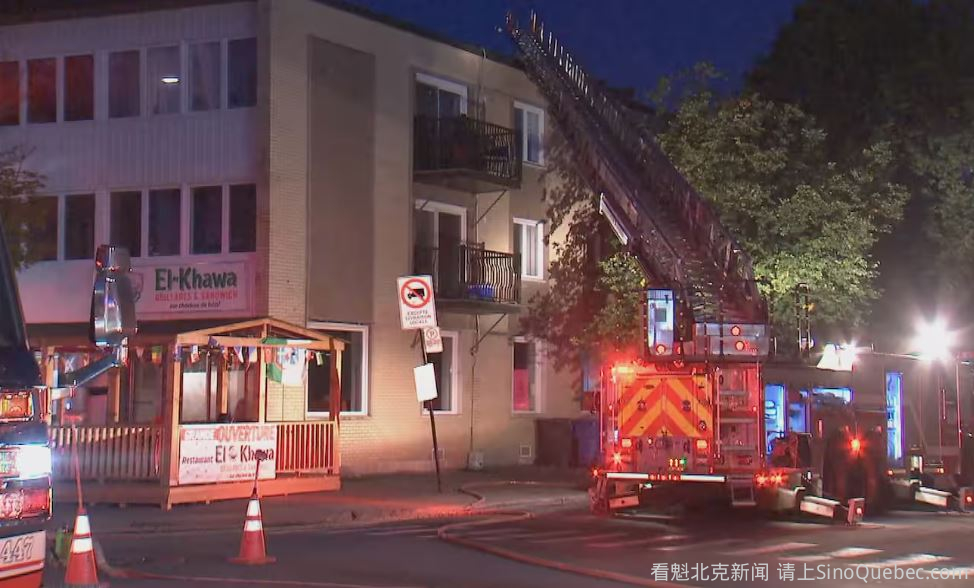 蒙特利尔餐厅两天内接连遭纵火 这次真的烧了起来
